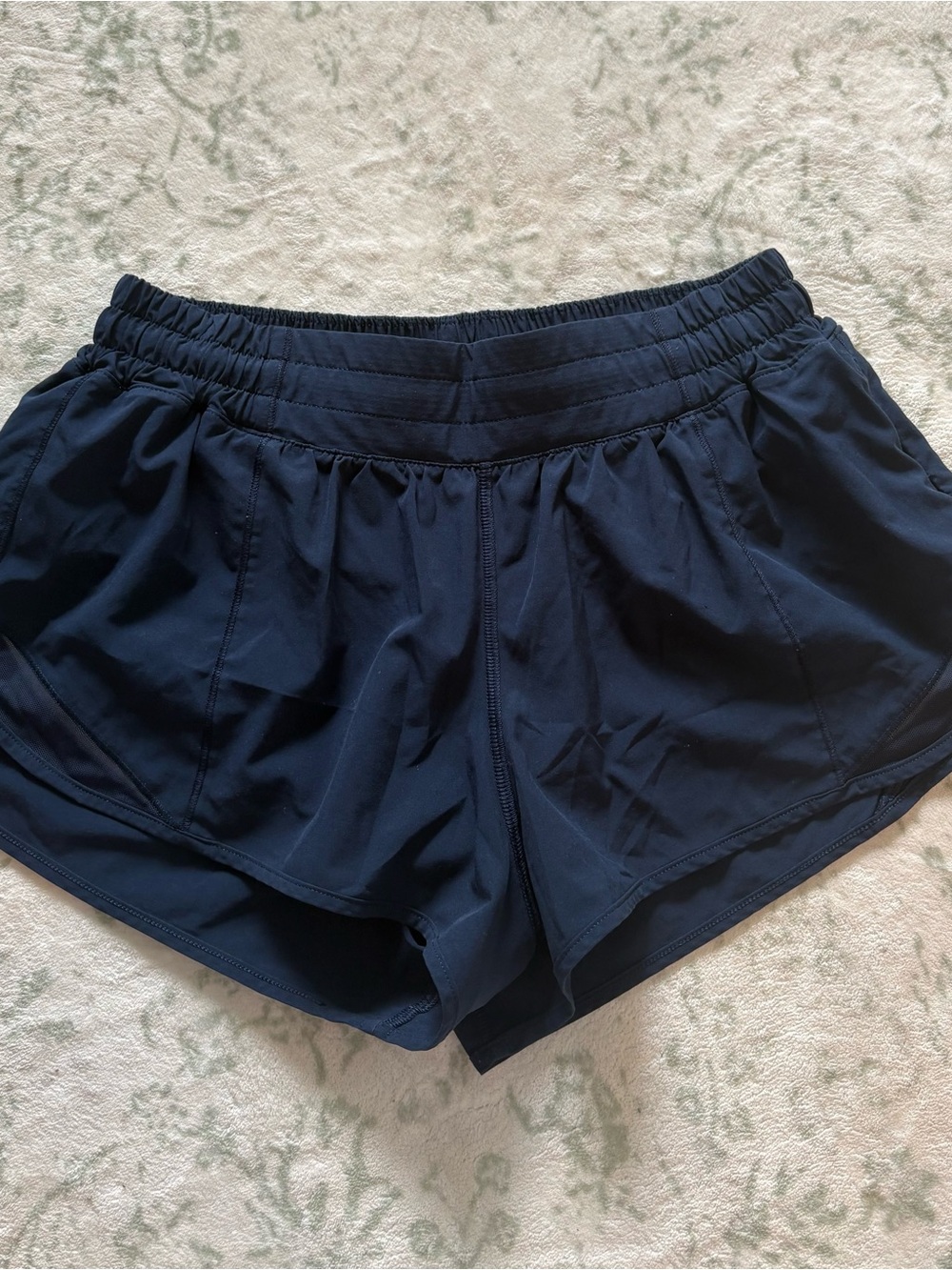 Lululemon Women's Hotty Hot Navy Athletic Shorts